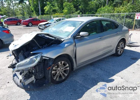 2015 Chrysler 200 Limited from USA, damaged, VIN 1C3CCCAB1FN611533